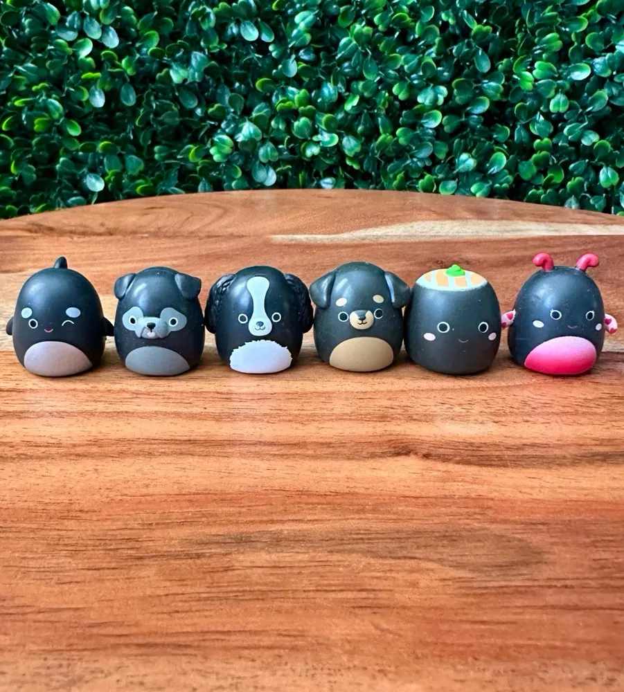 Squish-a-longs Series 3 Black Bundle