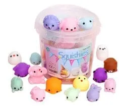 Squishi Mates Mochi Taba Squishies Tub