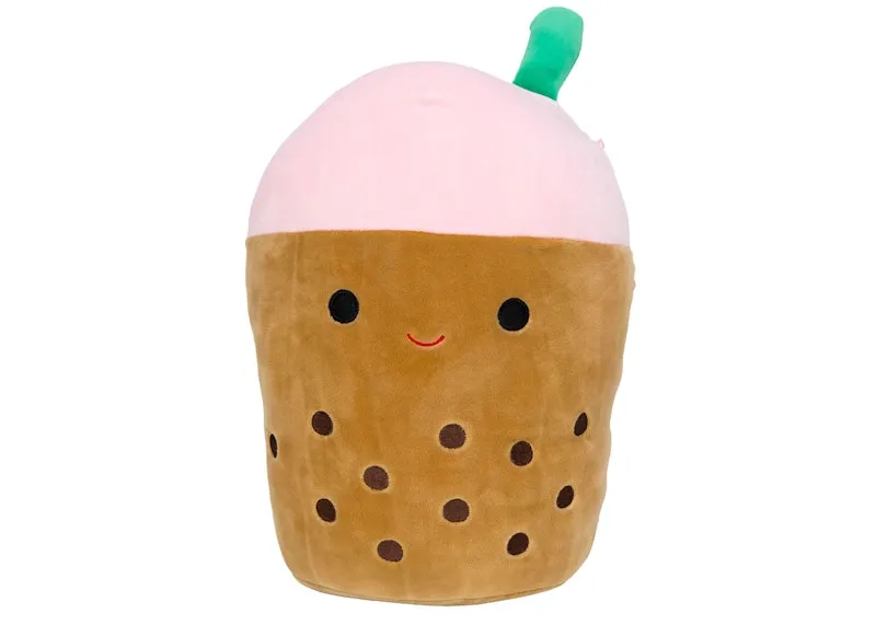 Squishmallow Bernice The Boba 16 Inch Plush Brown