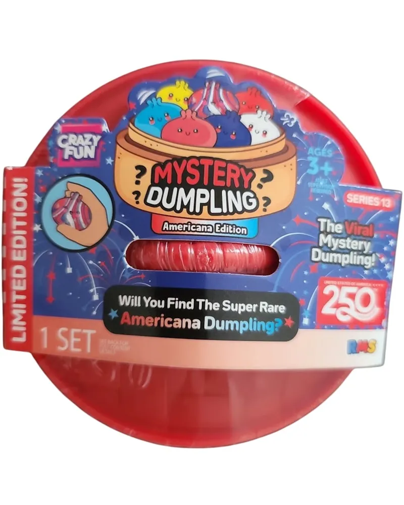 Squishy Bun Mystery Dumpling Americana Edition Blind Box