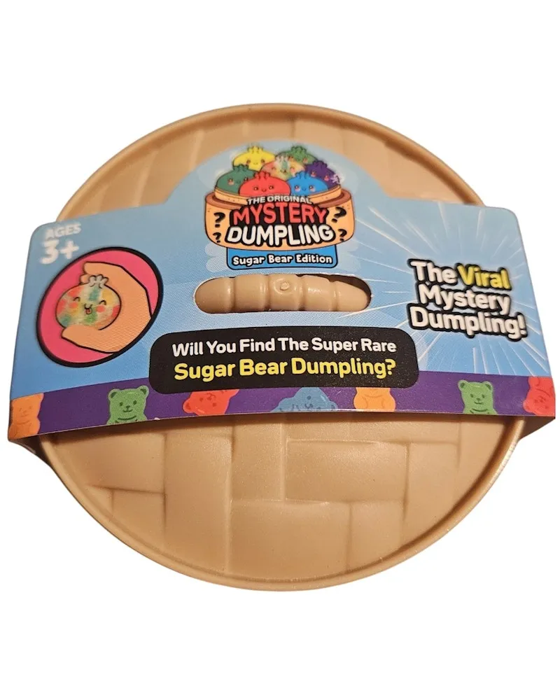 Squishy Bun The Original Mystery Dumpling-Sugar Bear Edition Blind Box