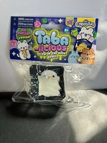 Squishy Taba-licious Glow In The Dark Cube Chick