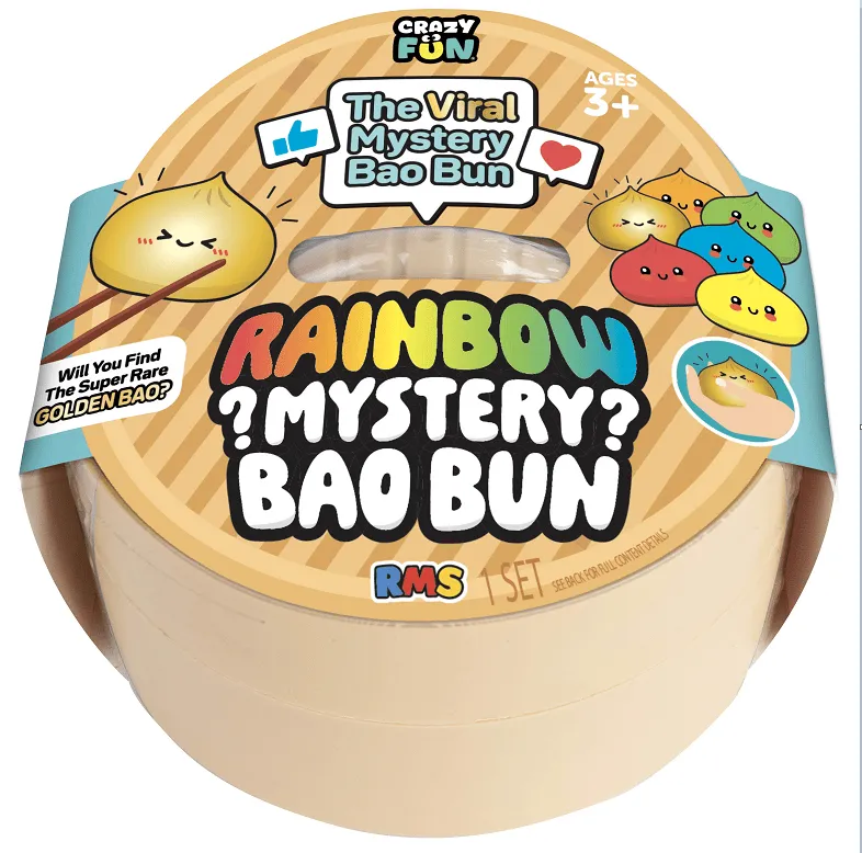 RMS® Dumpling Squishy Mystery Bun Fidget Toy