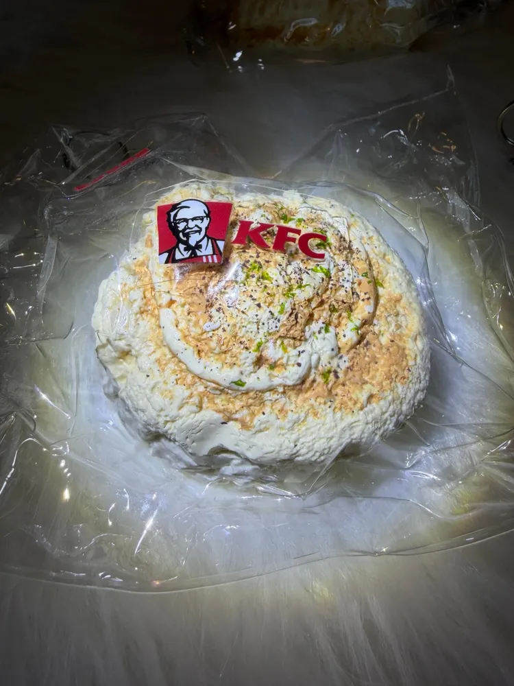Stress Relief KFC Mashed Potato Muffin Taba Squishy