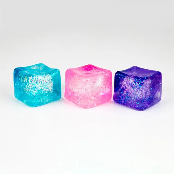Sugah-Mals Glitter Sugar Cube Stress Ball Squishies Fidget Toy