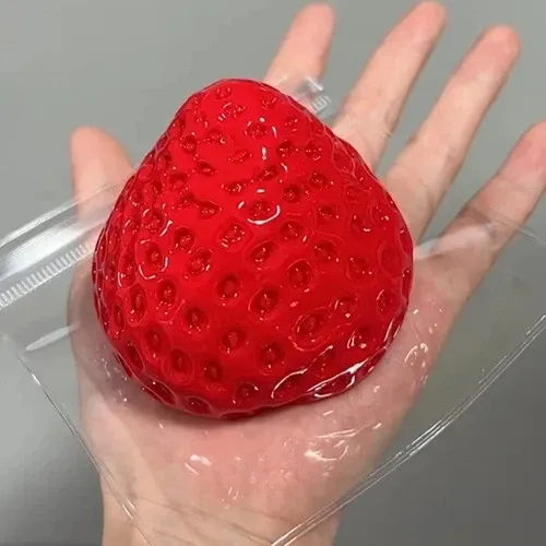 Taba Big Strawberry Squeeze Squishy