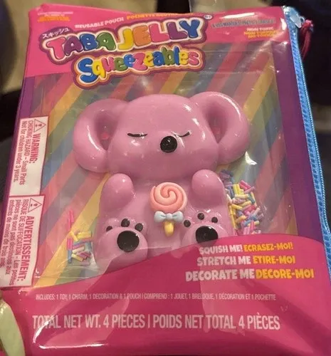 Taba Jelly Squeezeables Pink Koala