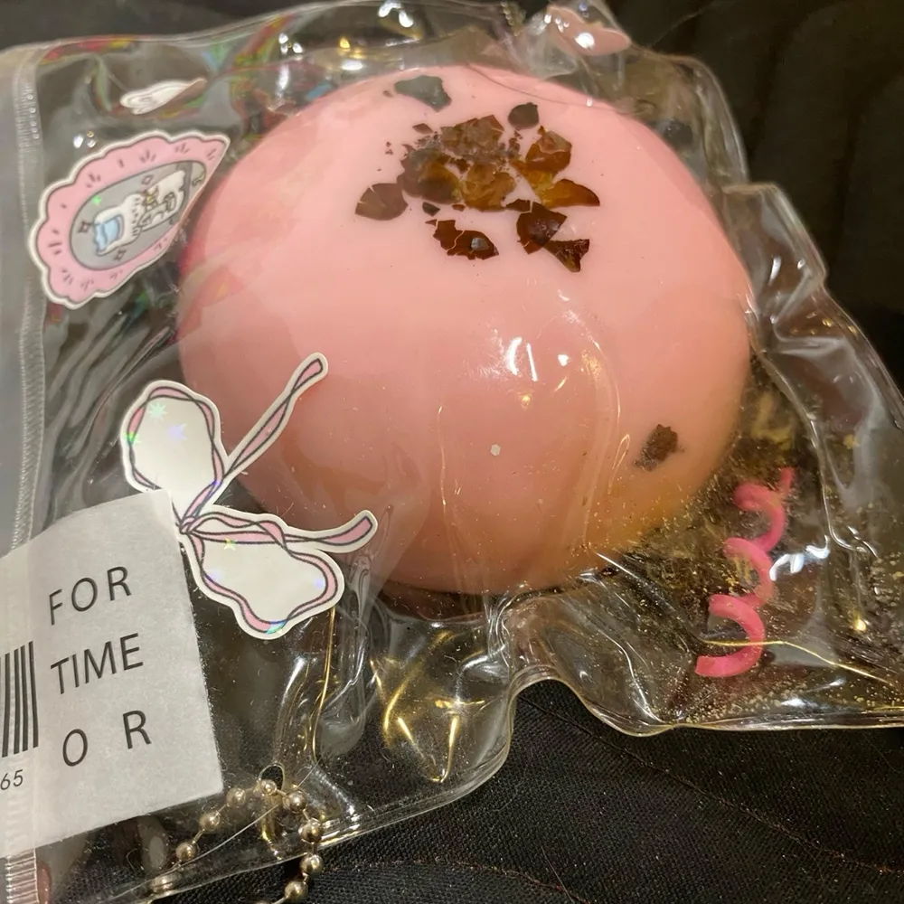 Taba Mochi Bakery Pink Bread Roll Squishy