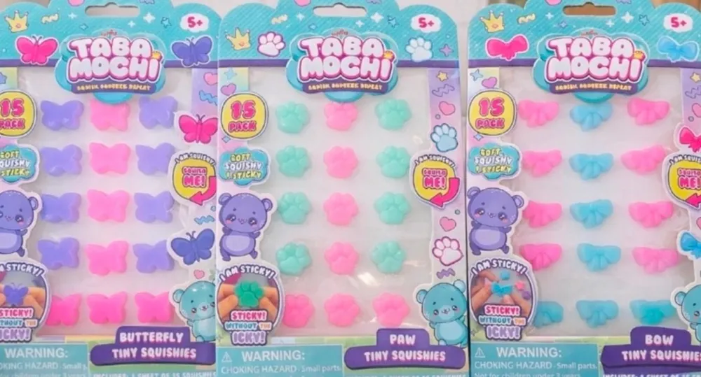 Taba Mochi Squish Squeeze Repeat Tiny Squishies