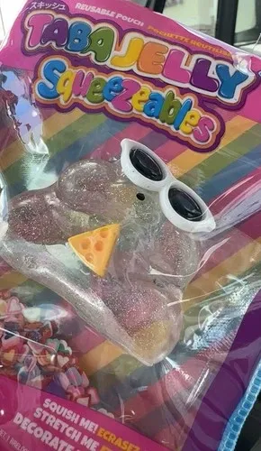 Taba Sparkle Jelly Squeezeables Glitter Animal