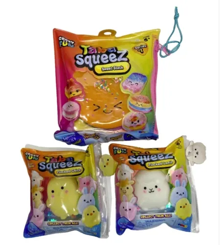 Taba Squeez Flocked Squishy