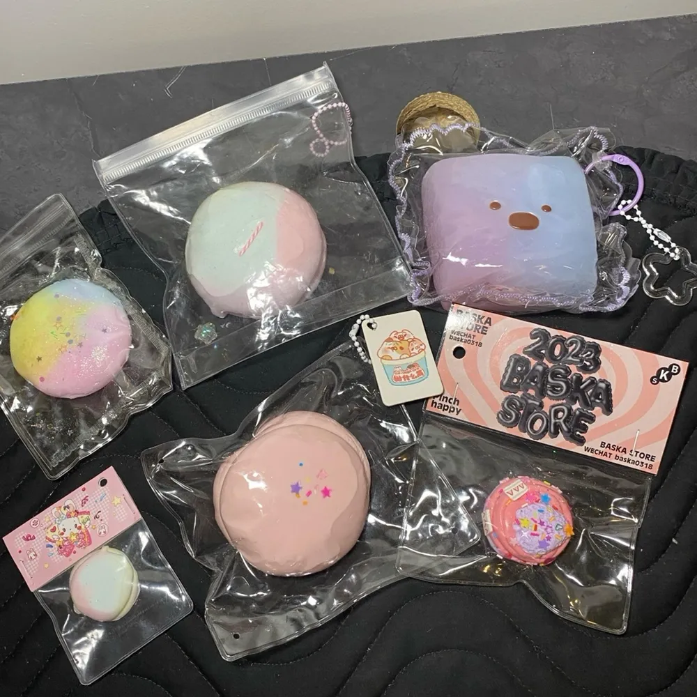 Taba Squishy Lot Bundle - Pastel Dessert