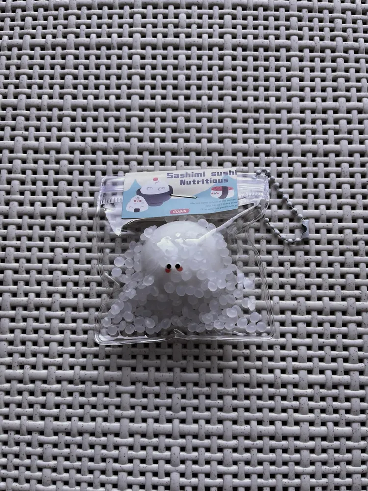 Texture Mochi Sushi Rice Ball MINI Taba Squishy