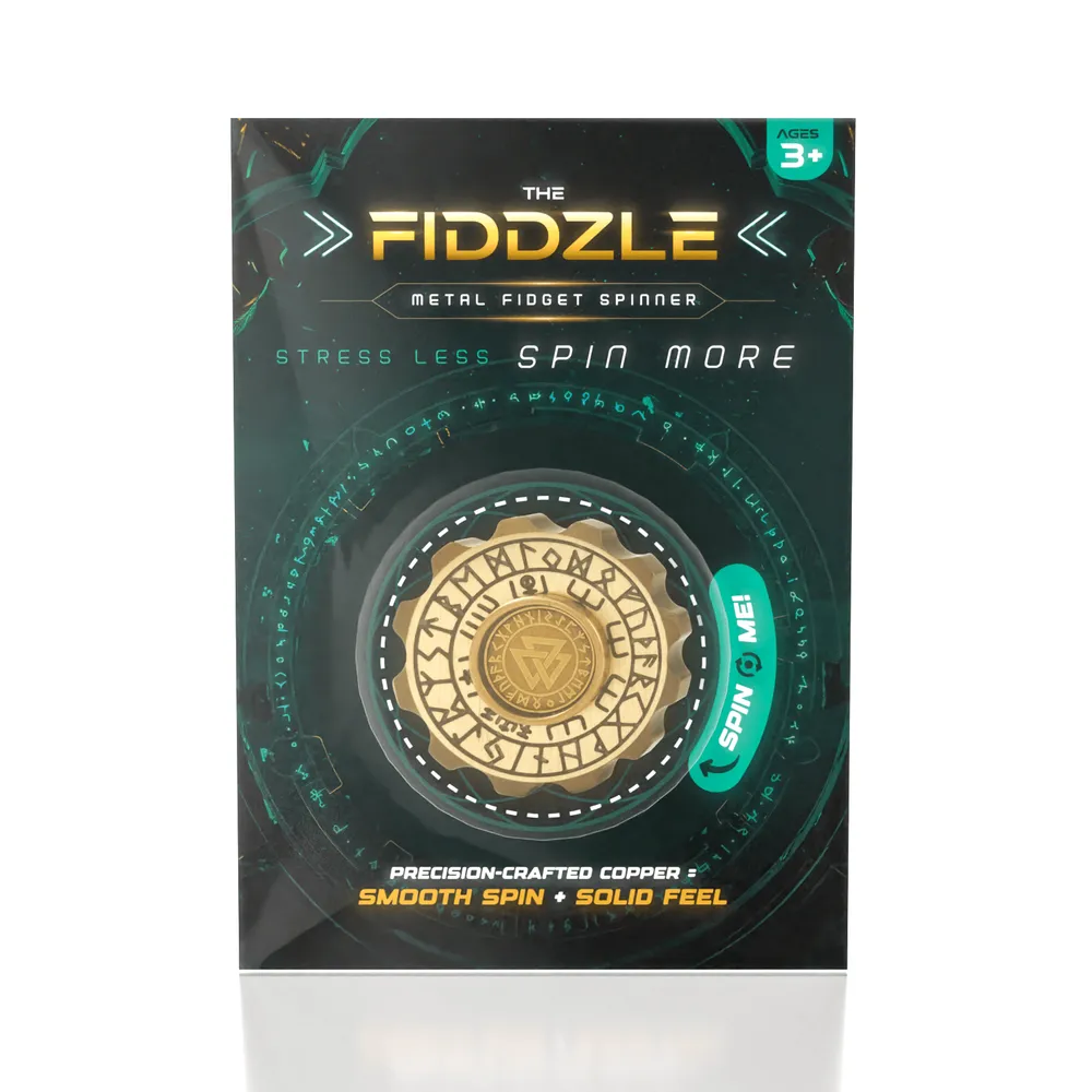 The Fiddzle: Metal Fidget Spinner