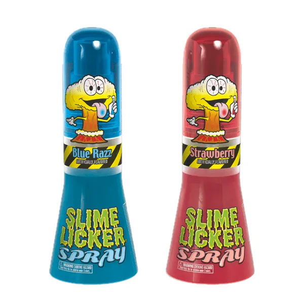 Toxic Waste: Slime Licker Spray & Double Play! Multiple Flavors