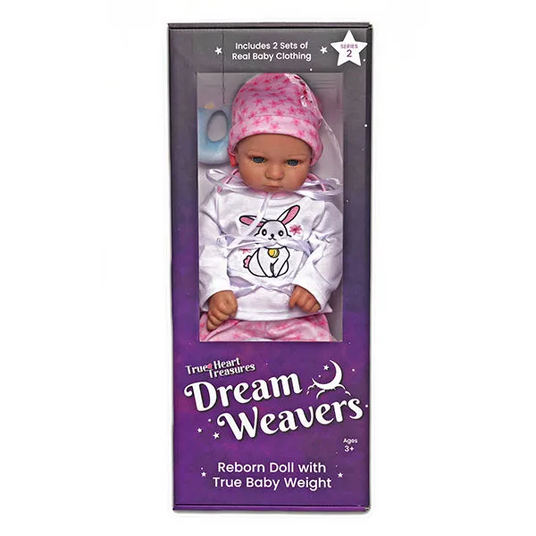 TrueHeart Treasures Dream Weavers Series 2 Weighted Reborn Lifelike Baby Dolls 3kg (6.61 lb) Baby Sabrina