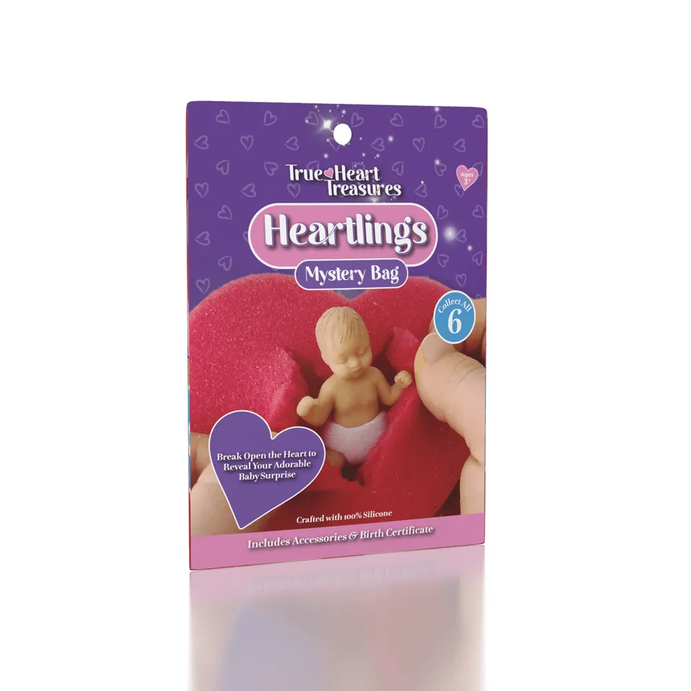 TrueHeart Treasures Reborn Mini Silicone Baby Mystery Capsule (Complete With Accessories)