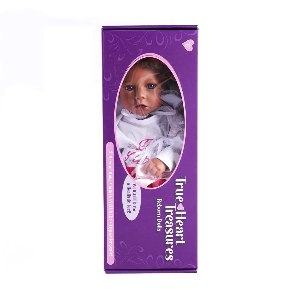TrueHeart Treasures Weighted Reborn Lifelike Baby Dolls 3kg (6.61 lb) Baby Ava