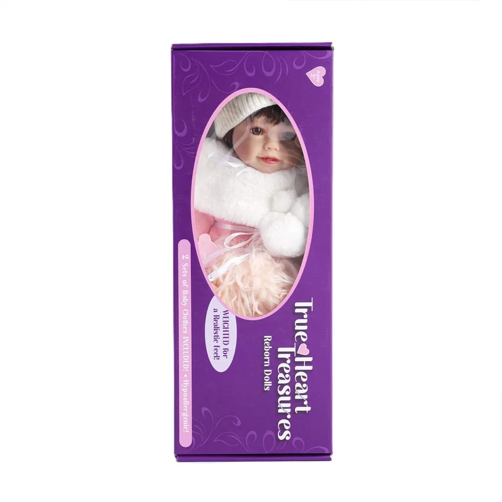 TrueHeart Treasures Weighted Reborn Lifelike Baby Dolls 3kg (6.61 lb) Baby Olivia