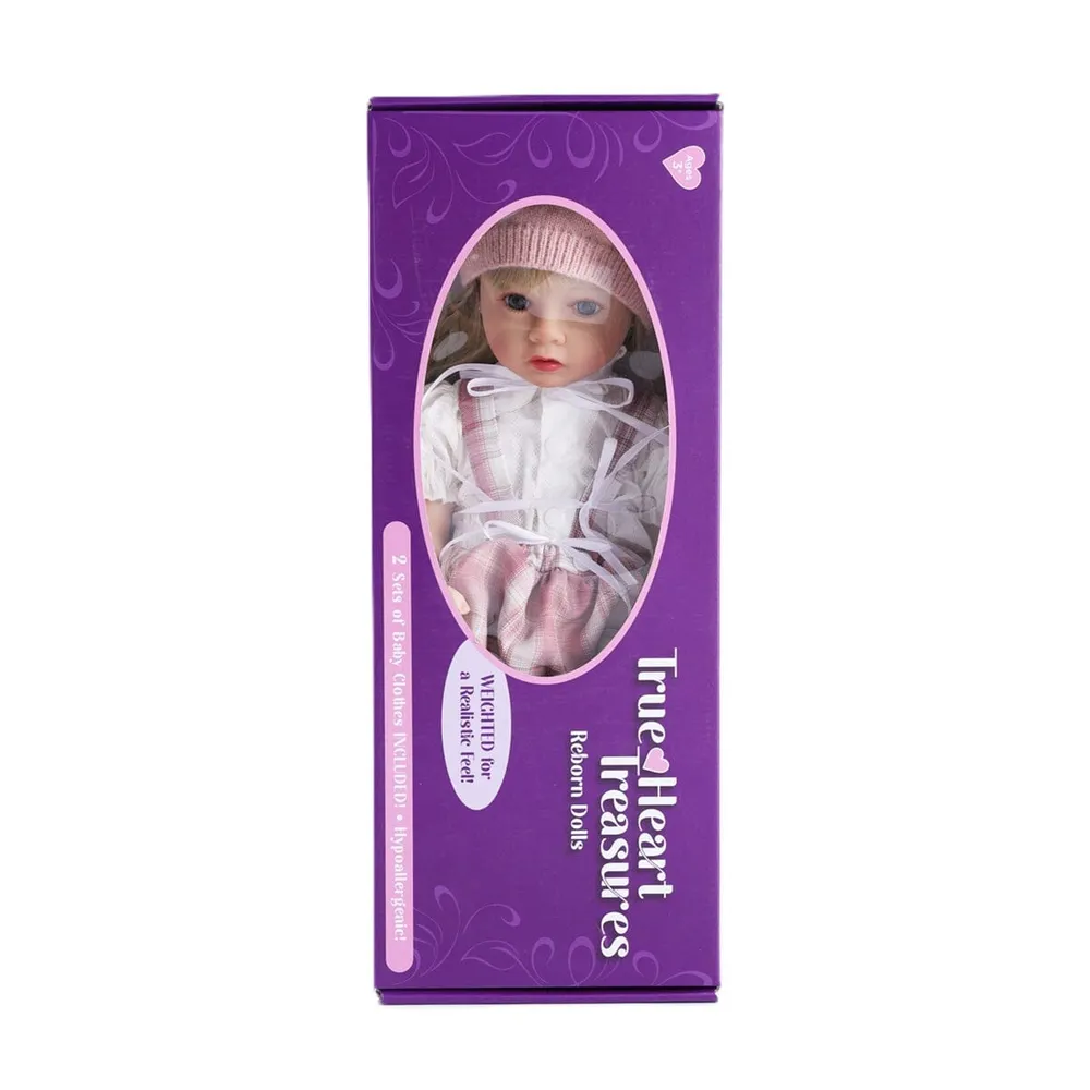 TrueHeart TreasuresWeighted Reborn Lifelike Baby Dolls 3kg (6.61 lb) Baby Taylor