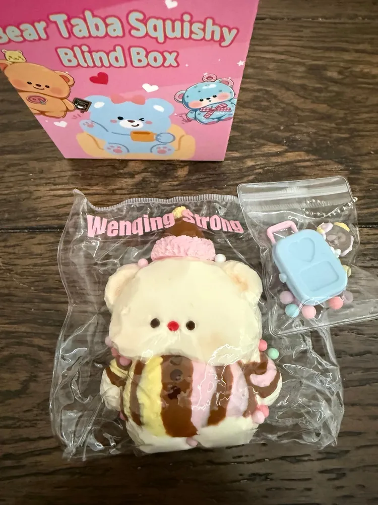 Wenqing Bear Taba Squishy Blind Box
